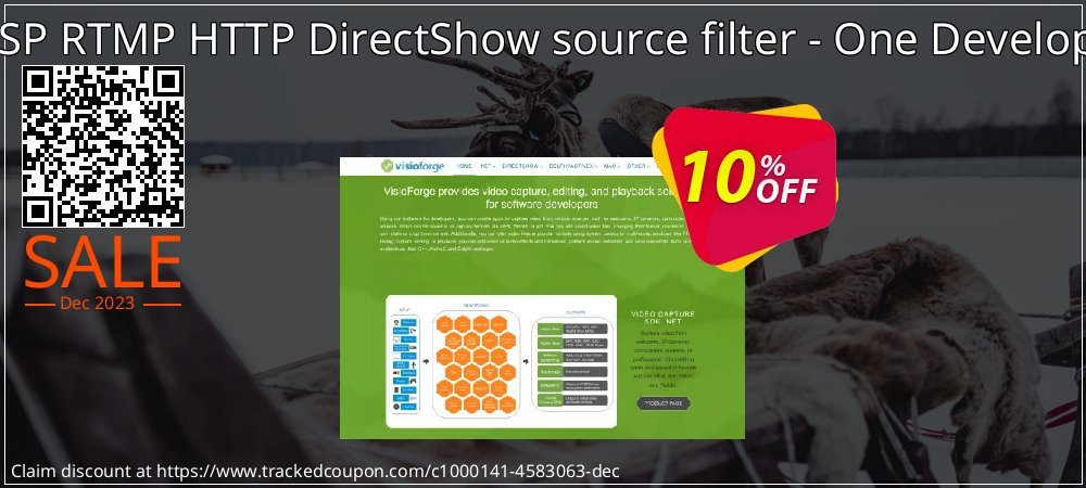 RTSP RTMP HTTP DirectShow source filter - One Developer coupon on Easter Day offer