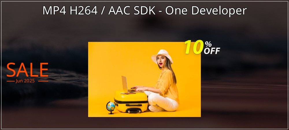 MP4 H264 / AAC SDK - One Developer coupon on Working Day deals