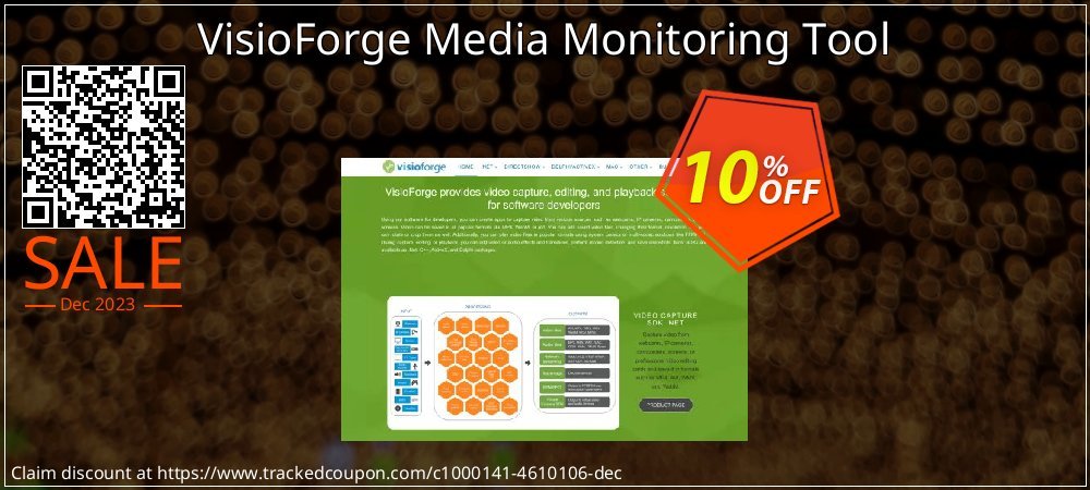 VisioForge Media Monitoring Tool coupon on World Party Day sales