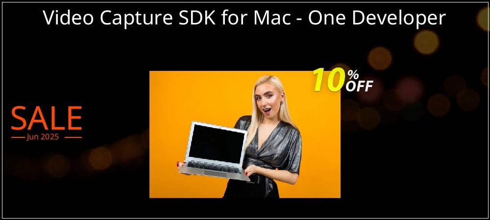 Video Capture SDK for Mac - One Developer coupon on National Walking Day offering discount