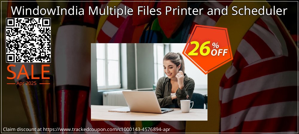 WindowIndia Multiple Files Printer and Scheduler coupon on World Password Day deals