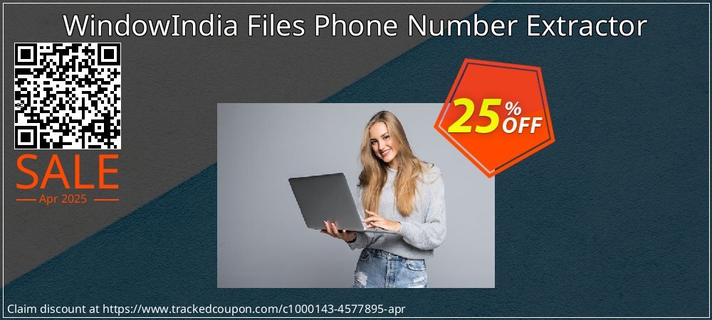 WindowIndia Files Phone Number Extractor coupon on Mother Day discount