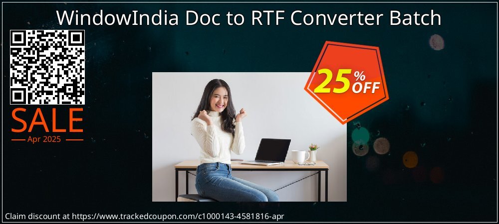 WindowIndia Doc to RTF Converter Batch coupon on World Party Day promotions