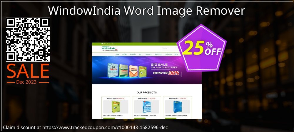 WindowIndia Word Image Remover coupon on World Party Day offering sales
