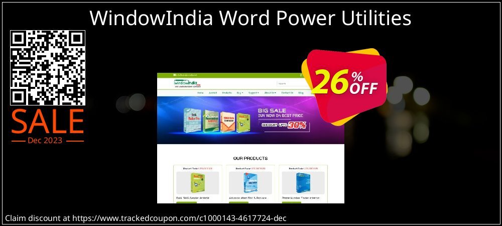 WindowIndia Word Power Utilities coupon on World Password Day discounts