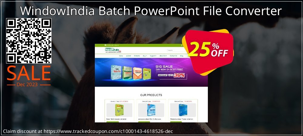 WindowIndia Batch PowerPoint File Converter coupon on National Loyalty Day promotions