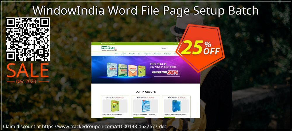 WindowIndia Word File Page Setup Batch coupon on April Fools' Day sales