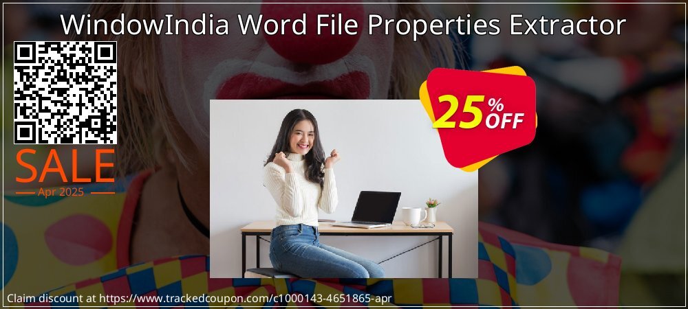 WindowIndia Word File Properties Extractor coupon on World Backup Day sales