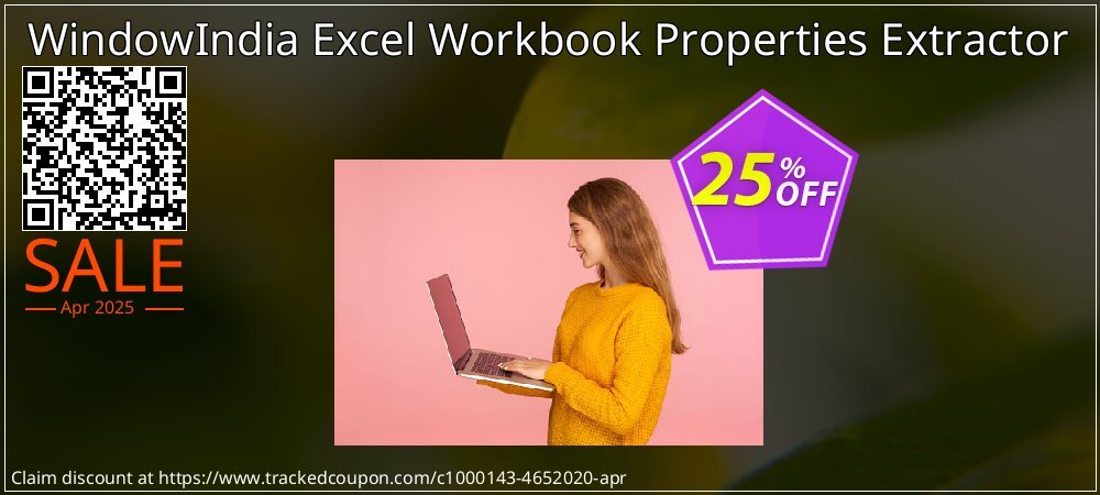 WindowIndia Excel Workbook Properties Extractor coupon on National Walking Day discount