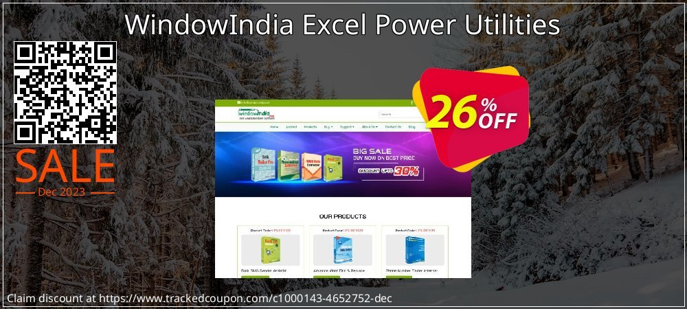 WindowIndia Excel Power Utilities coupon on April Fools' Day super sale