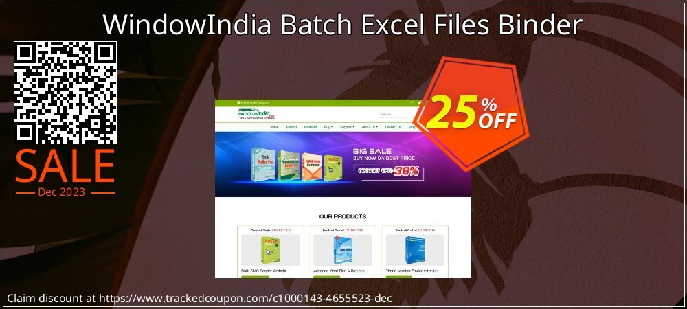 WindowIndia Batch Excel Files Binder coupon on Easter Day offering sales