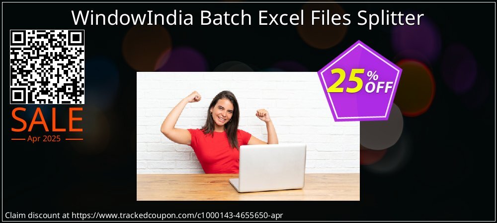 WindowIndia Batch Excel Files Splitter coupon on National Walking Day super sale