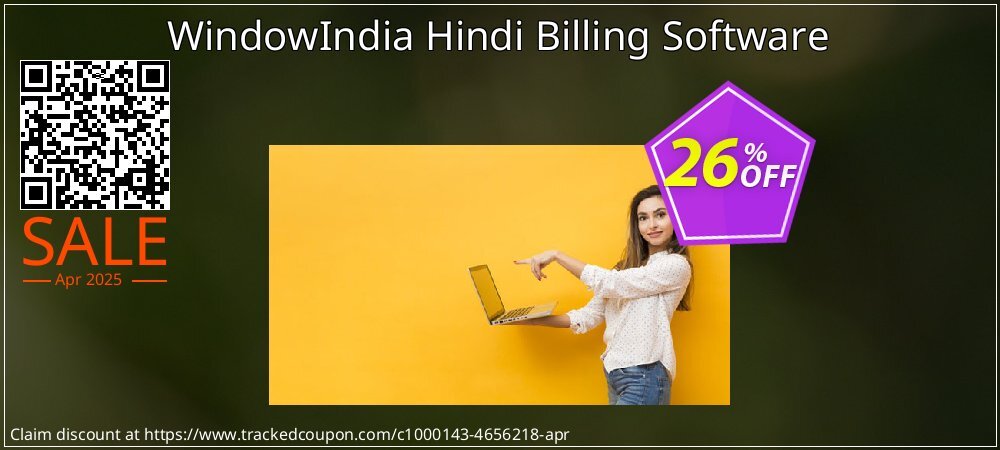 WindowIndia Hindi Billing Software coupon on Easter Day discounts