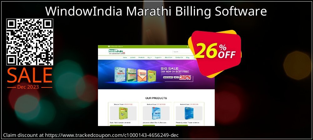WindowIndia Marathi Billing Software coupon on World Password Day discount
