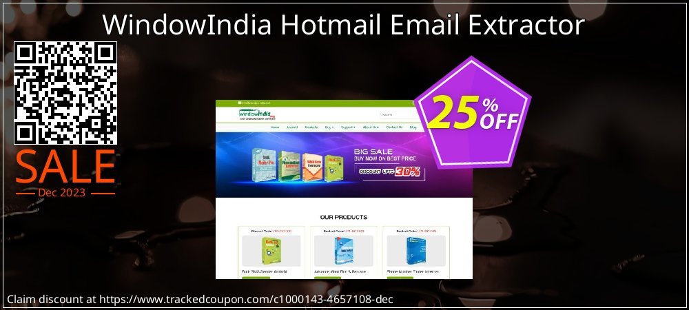 WindowIndia Hotmail Email Extractor coupon on Constitution Memorial Day discounts