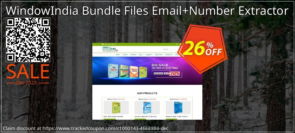 WindowIndia Bundle Files Email+Number Extractor coupon on World Password Day offer