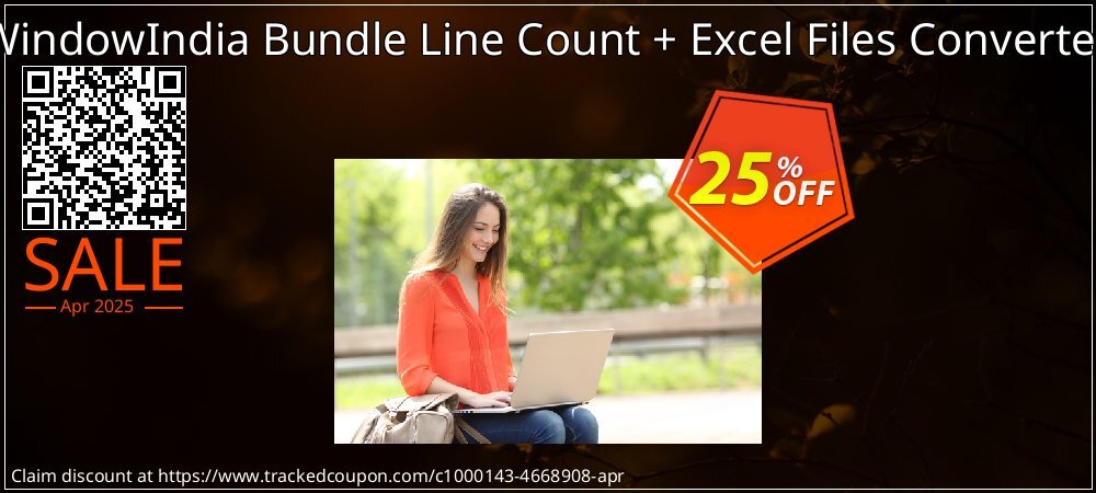 WindowIndia Bundle Line Count + Excel Files Converter coupon on Easter Day discounts