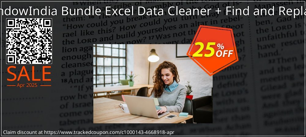 WindowIndia Bundle Excel Data Cleaner + Find and Replace coupon on Easter Day promotions