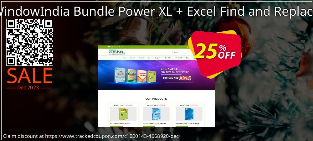 WindowIndia Bundle Power XL + Excel Find and Replace coupon on National Walking Day deals