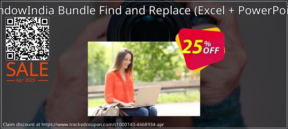 WindowIndia Bundle Find and Replace - Excel + PowerPoint  coupon on Tell a Lie Day super sale