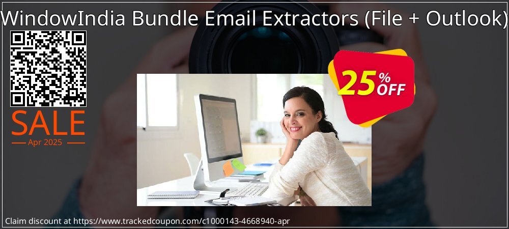 WindowIndia Bundle Email Extractors - File + Outlook  coupon on National Walking Day discount