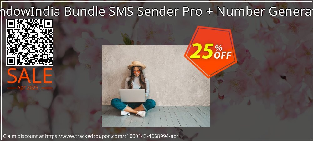 WindowIndia Bundle SMS Sender Pro + Number Generator coupon on April Fools' Day offer