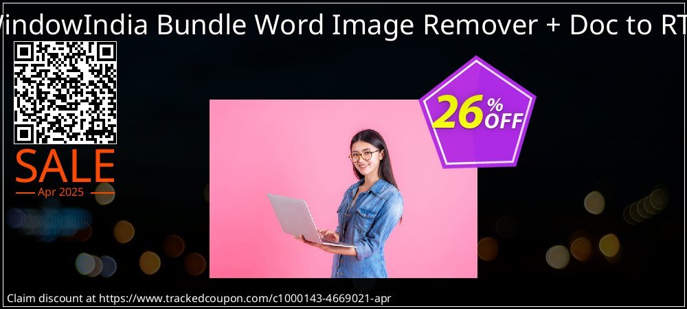 WindowIndia Bundle Word Image Remover + Doc to RTF coupon on National Loyalty Day offering discount