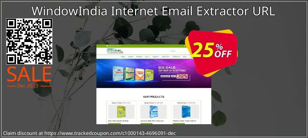 WindowIndia Internet Email Extractor URL coupon on World Party Day deals