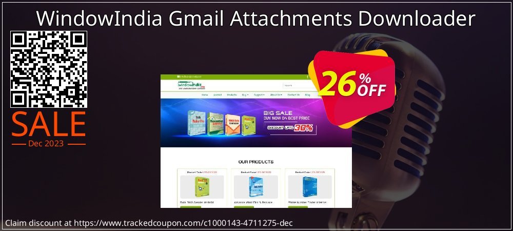WindowIndia Gmail Attachments Downloader coupon on Mother's Day discount