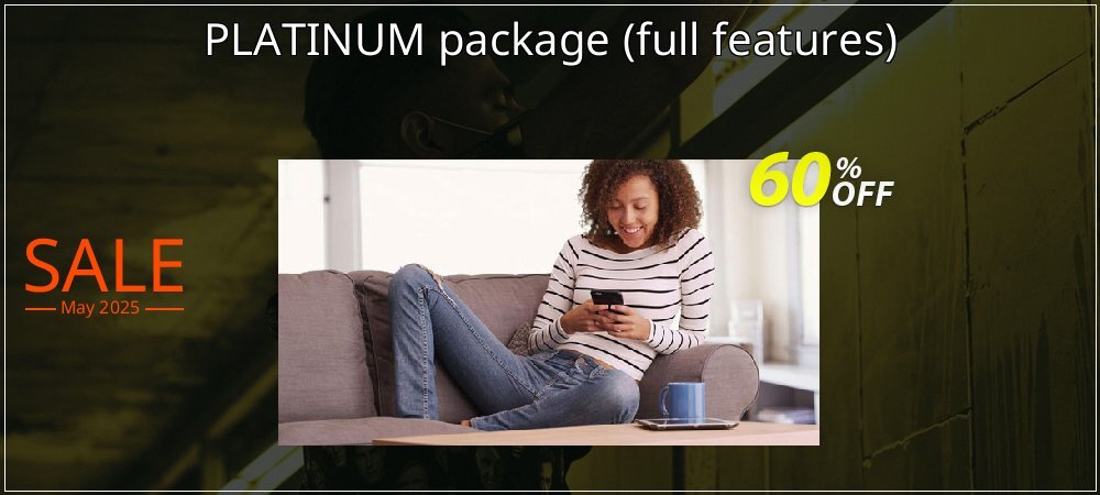 PLATINUM package - full features  coupon on Tell a Lie Day sales