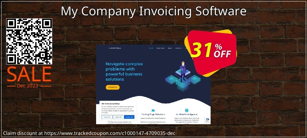 My Company Invoicing Software coupon on National Walking Day discounts