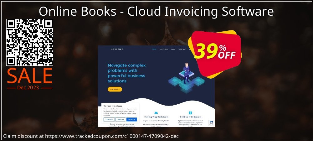 Get 35% OFF Online Books - Cloud Invoicing Software promo