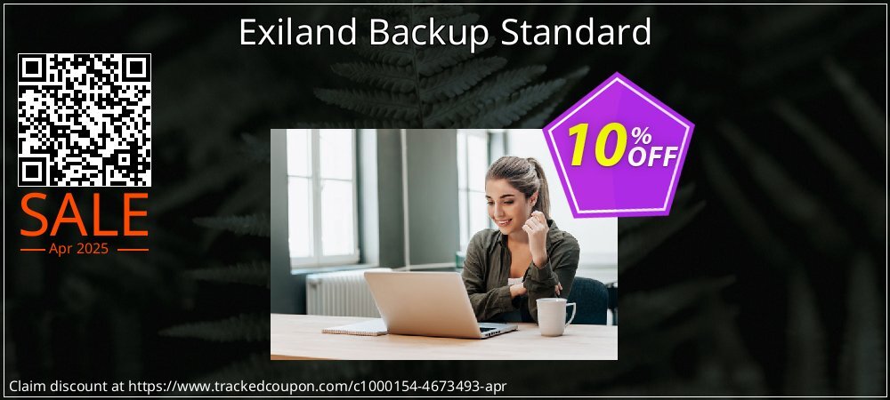 Exiland Backup Standard coupon on Easter Day offering discount