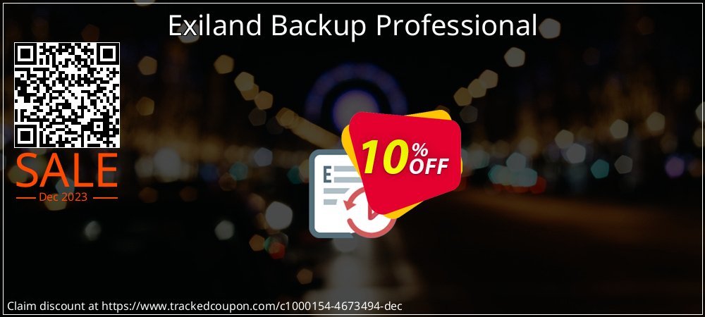 Exiland Backup Professional coupon on Tell a Lie Day offering sales