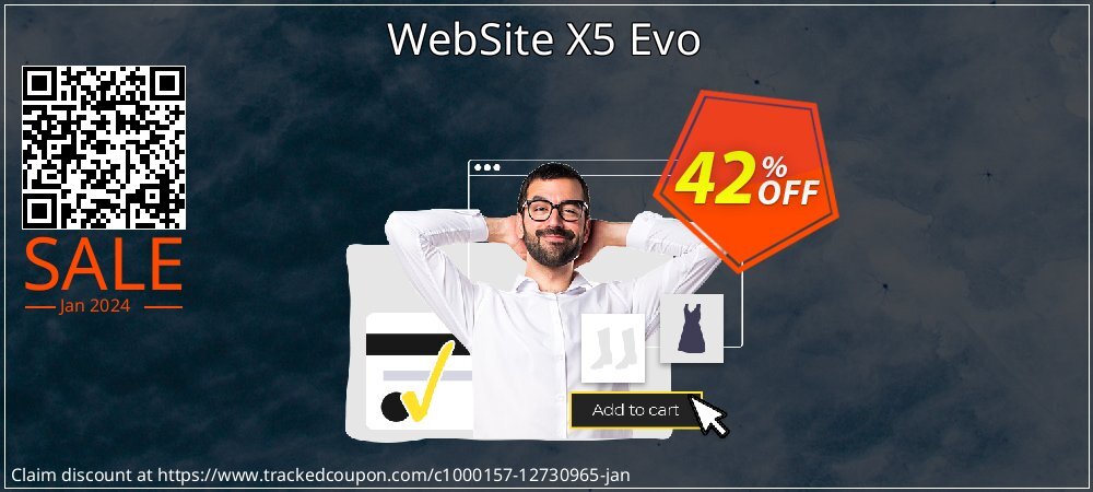 Get 40% OFF WebSite X5 Evo offering sales