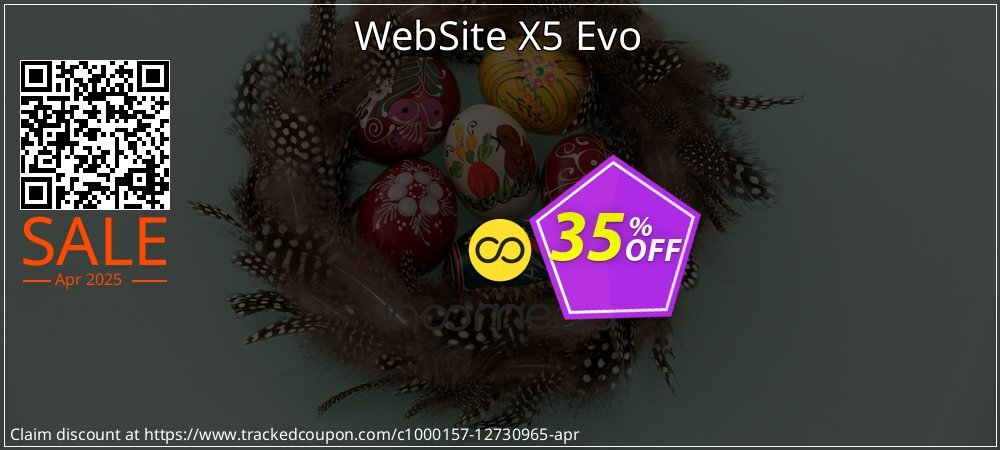 WebSite X5 Evo coupon on Mother Day offering sales