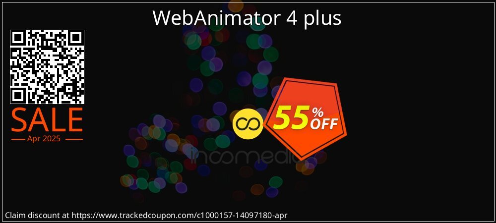 WebAnimator 4 plus coupon on World Backup Day sales