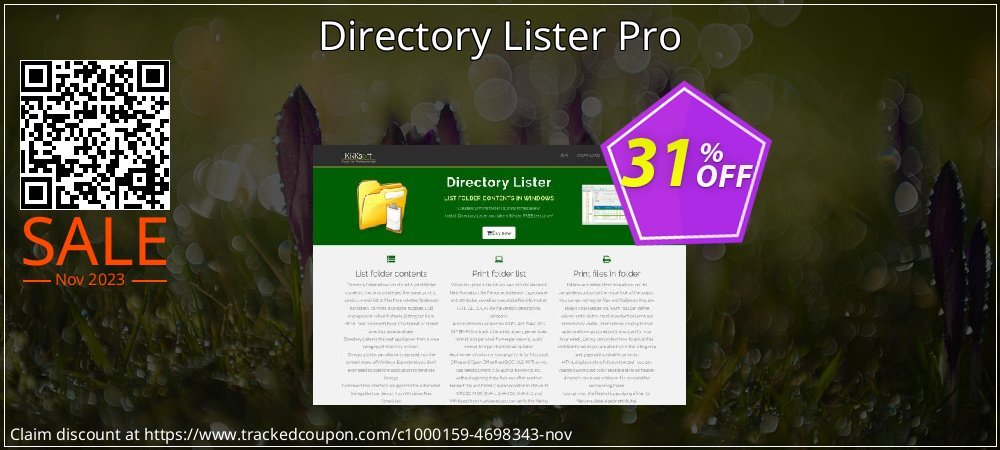 Directory Lister Pro coupon on Easter Day deals