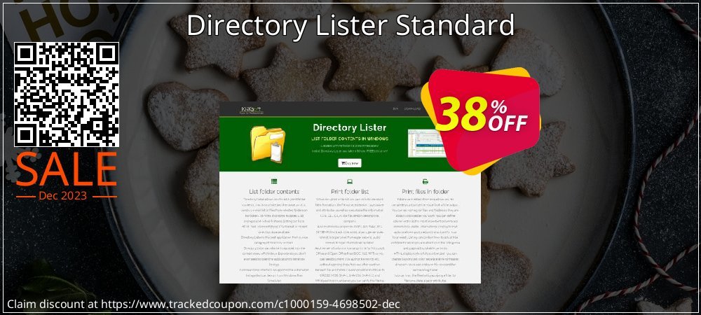 Directory Lister Standard coupon on Working Day promotions