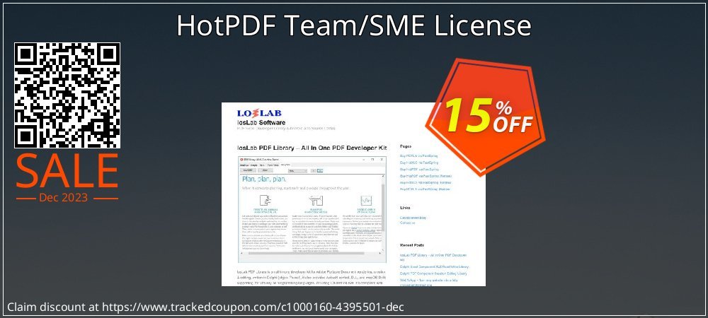 HotPDF Team/SME License coupon on World Party Day deals