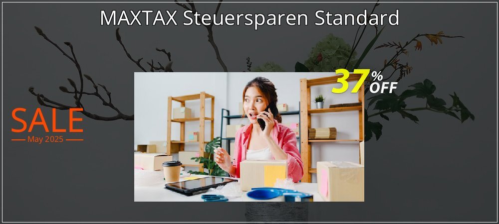 MAXTAX Steuersparen Standard coupon on April Fools' Day discounts