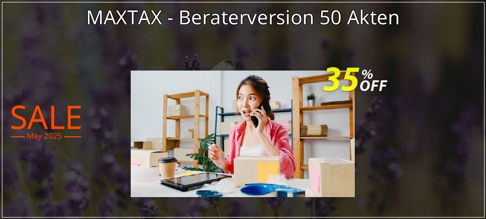 MAXTAX - Beraterversion 50 Akten coupon on National Pizza Party Day deals