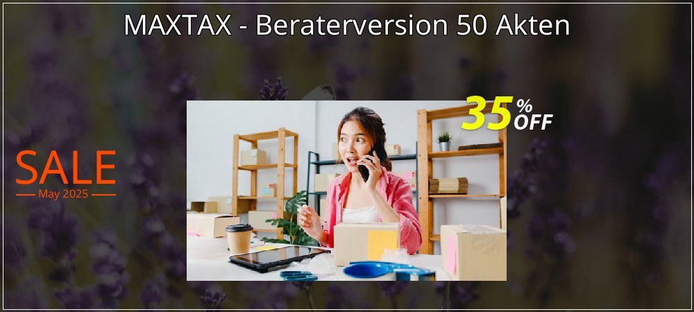 MAXTAX - Beraterversion 50 Akten coupon on Easter Day sales