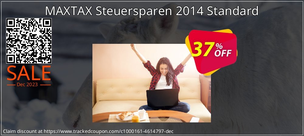 MAXTAX Steuersparen 2014 Standard coupon on April Fools' Day offering discount
