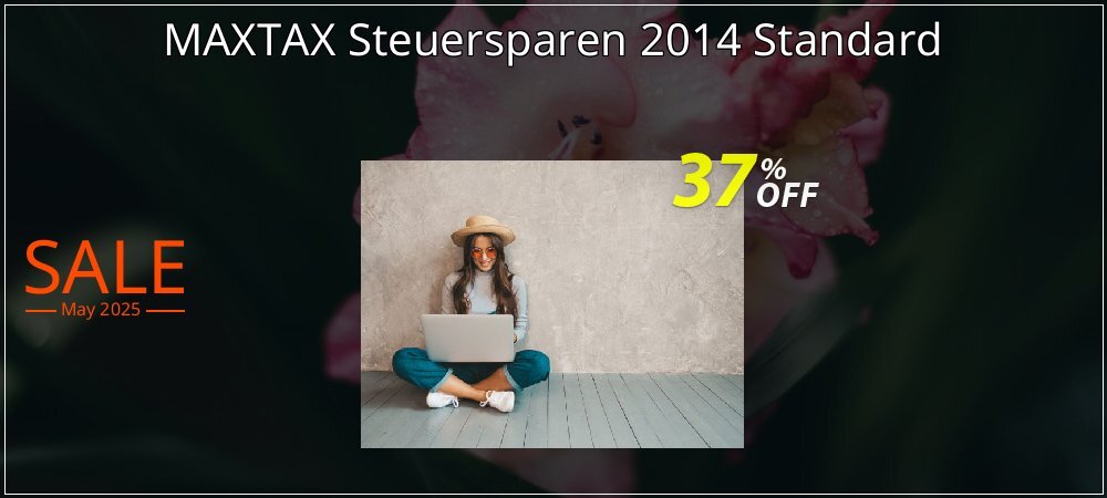 MAXTAX Steuersparen 2014 Standard coupon on April Fools' Day offering discount