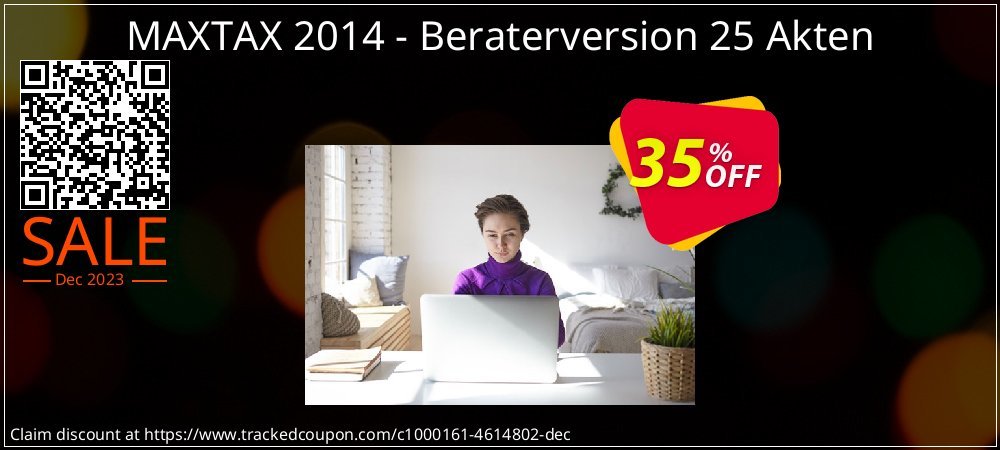 MAXTAX 2014 - Beraterversion 25 Akten coupon on Working Day deals