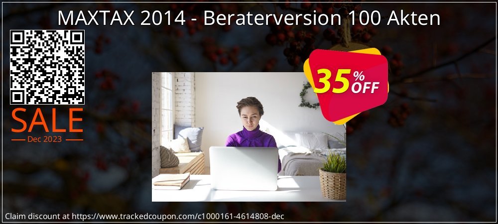 MAXTAX 2014 - Beraterversion 100 Akten coupon on National Pizza Party Day discounts