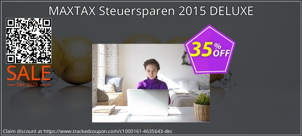MAXTAX Steuersparen 2015 DELUXE coupon on Easter Day super sale