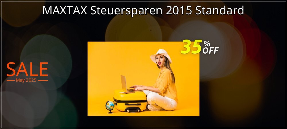 MAXTAX Steuersparen 2015 Standard coupon on April Fools' Day offering discount