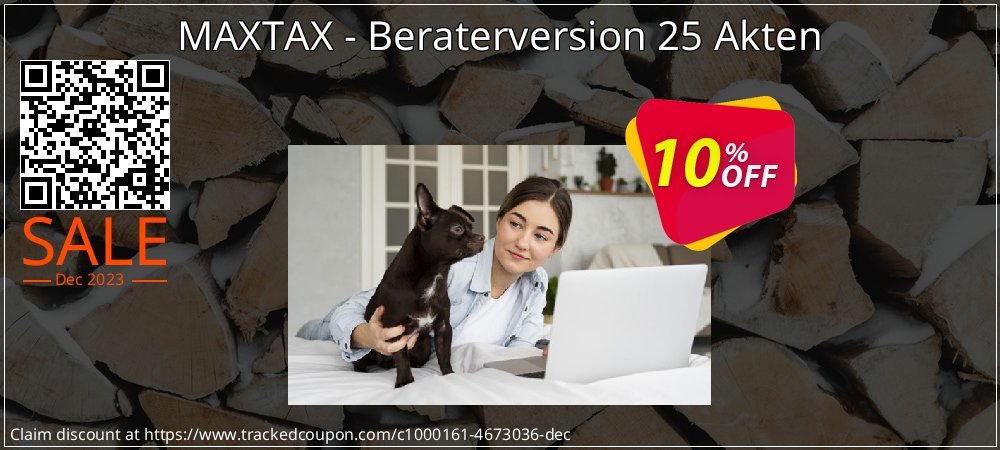 MAXTAX - Beraterversion 25 Akten coupon on World Party Day offering discount